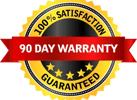 Accord Extermination's 90 Day Institutionall Service Guarantee Seal