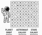Astronaut Word Search 