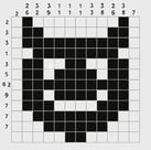 Nanogram Puzzle Happy Devil Emoji 