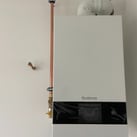 naujai sumontuotas dujinis katilas viessmann vitodens 100