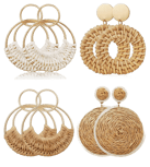4-pairs-handmade-raffia-rattan-bohemian-round-drop-dangle-earrings