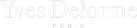 Yves Delorme logo white