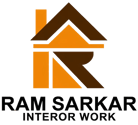 Ram sarkar interior work logo
