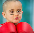Image d'un enfant atteint de cancer