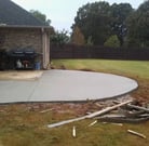 newly finished patio concrete contractors huntsville al