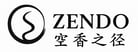 Zendo logo, artisan brand creating botanical incense beads for sleep and aromatherapy