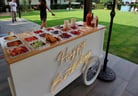 charcterie board displays , chocolate fountain hire , charcterie cart event hire , event planners