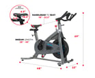 exercise bike features