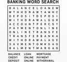 Banking Word Search 