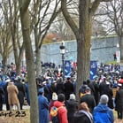 Jour du souvenir, foule.