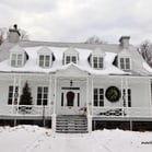 Beaumont, hiver, maison, noël.