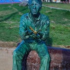 Estátua do Betinho, Botafogo, Rio de Janeiro