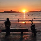 Carlos Drummond, Nascer do Sol, Copacabana, Rio de Janeiro