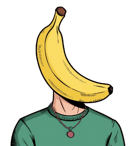 a banana peeler with a banana on it