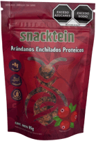 Arándano Enchilado Proteico. 8g de proteína por bolsa