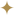 Gold four-point star
