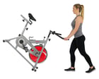 Moving exercise bike