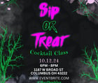 halloween cocktail class columbus ohio