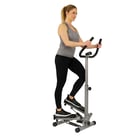 riding on stepper