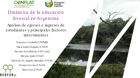 Dinámica de la educación forestal en Argentina