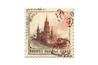 Czech Republic stamp art