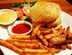 Cheeseburger with Homemade French Fries
