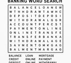 Banking Word Search 
