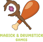 Magick & Drumstick Games logo