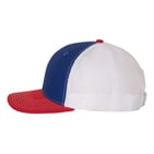 Royal, White, Red Trucker Cap