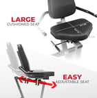 recumbent bike features