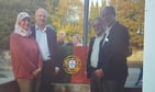 Artist with VIP in officially Portugal Day, Camões, and the Portuguese Communities