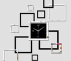 modern acrylic wall clock