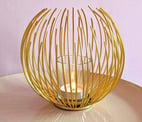 Metal Wire Candle Home Decor