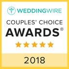 Updo's Studio won a WeddingWire Couples' Choice Award in 2018.