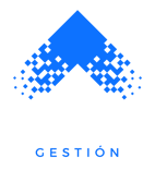 a logo for a company called lares gestion