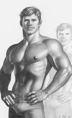 Tom of Finland, Untitled (Touko Laaksonen), c. 1980s.