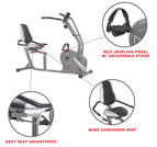 recumbent bike details