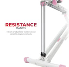 Row and ride exercise machine