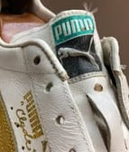 Puma Clyde 1970, a basketball-inspired sneaker named after Walt ‘Clyde’ Frazier, known for its timeless streetwear appeal
