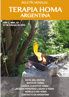 newsletter terapia homa argentina