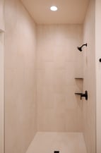 tile shower