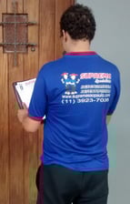 técnico da desentupidora suprema