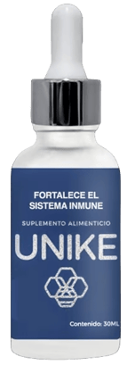 Frasco de 30 ml donde indica que es un suplemento alimenticio