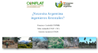 Necesita Argentina ingenieros forestales
