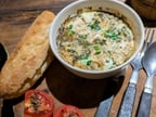 Cocottes Eggs Blue Cheese
