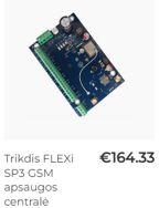 Trikdis FLEXi SP3 GSM apsaugos centralė