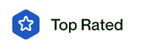 Upwork Top Rated badge