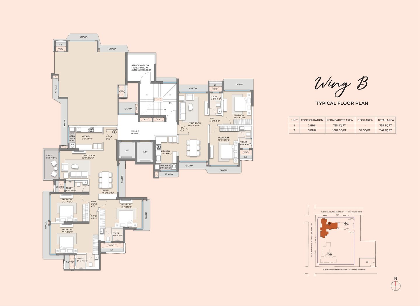 FLOOR PLANS ARKADE EVOKE AGOREGAON WEST, ARKADE GOREGAON WEST, ARKADE BANGUR NAGAR, ARKADE EVOKE BANGUR NAGAR