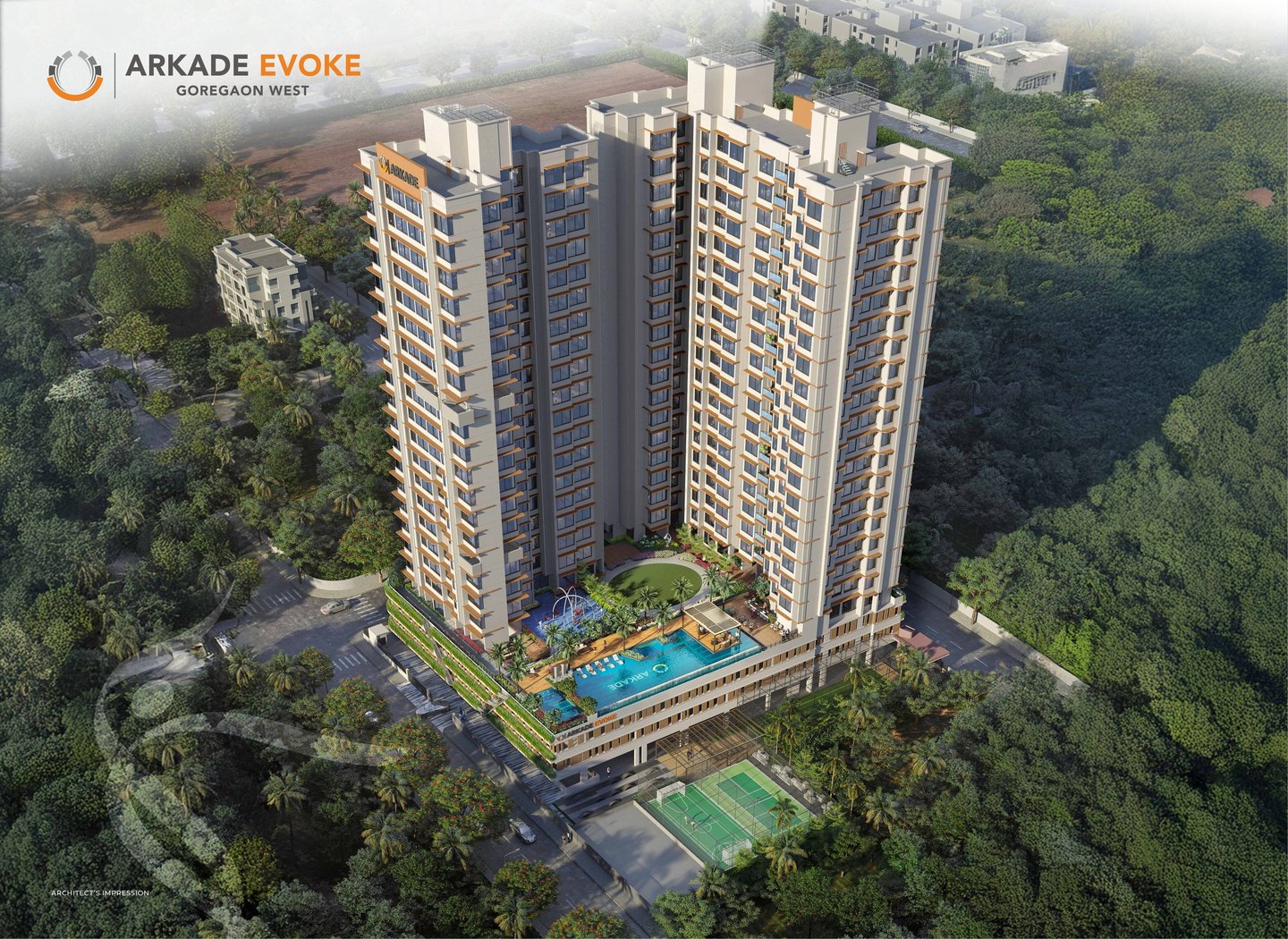 ARKADE EVOKE AGOREGAON WEST, ARKADE GOREGAON WEST, ARKADE BANGUR NAGAR, ARKADE EVOKE BANGUR NAGAR