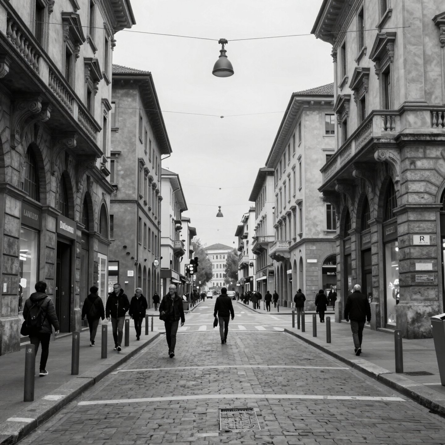 Portrait of Marco Angioni in a modern office setting, smiling confidently while reviewing documents.